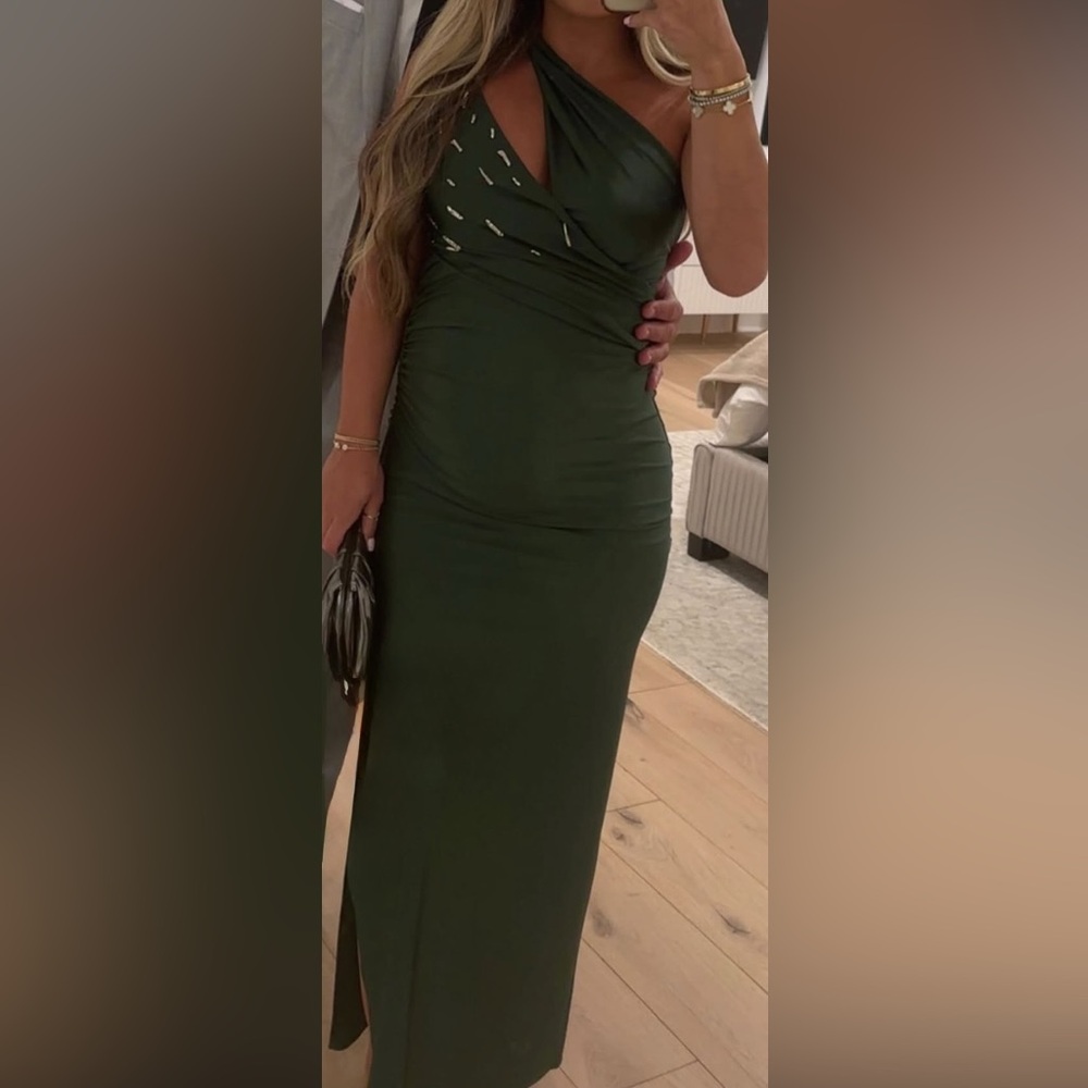 Baobab Collection Forest Green Maxi Dress